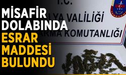 Misafir dolabında esrar maddesi ele geçirildi