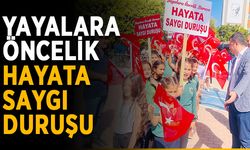 Yayalara öncelik, hayata saygı duruşu