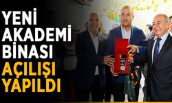 Yeni akademi binası açılışı yapıldı