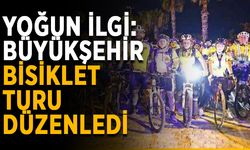 Yoğun ilgi: Büyükşehir bisiklet turu düzenledi