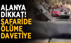 Yok böyle safari kazası! Turistler cipin altında