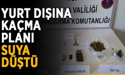 Yurt dışına kaçma planı suya düştü