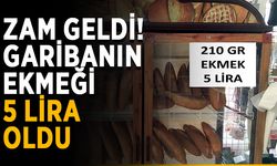 Zam geldi! Garibanın ekmeği 5 lira oldu