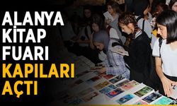 4. Alanya kitap fuarı kapılarını açtı