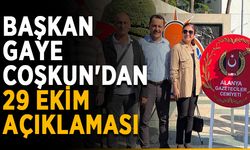 AGC Başkanı Gaye Coşkun'dan 29 Ekim açıklaması