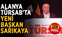 Alanya TÜRSAB'ta yeni başkan Sarıkaya
