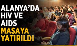 Alanya’da HIV ve AIDS masaya yatırıldı