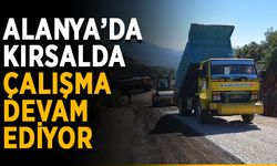 Alanya’da kırsalda çalışma devam ediyor