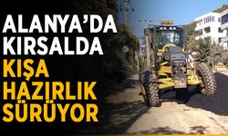 Alanya’da kırsalda kışa hazırlık sürüyor