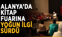 Alanya’da kitap fuarına yoğun ilgi sürdü