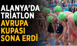 Alanya’da Triatlon Avrupa Kupası sona erdi