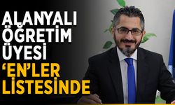 Alanyalı öğretim üyesi ‘En’ler listesinde