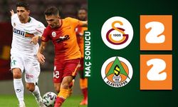 Alanyaspor, Galatasaray’a geçit vermedi 2 - 2