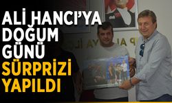Ali Hancı’ya doğum günü sürprizi yapıldı