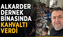 ALKARDER dernek binasında kahvaltı verdi