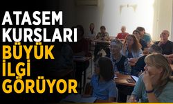 ATASEM kursları büyük ilgi görüyor