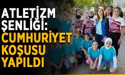 Atletizm şenliği: Cumhuriyet koşusu yapıldı