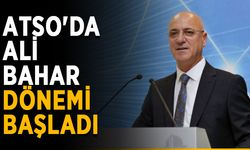 ATSO'da Ali Bahar dönemi başladı