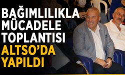 Bağımlılıkla mücadele toplantısı ALTSO’da yapıldı