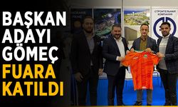 Başkan adayı Gömeç fuara katıldı