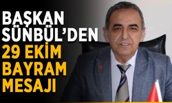 Başkan Sünbül’den 29 Ekim bayram mesajı