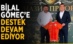 Bilal Gömeç’e destek devam ediyor