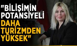 "Bilişimin potansiyeli daha turizmden yüksek"