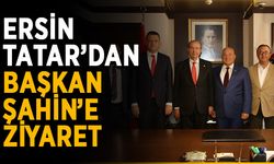 Cumhurbaşkanı Ersin Tatar’dan Başkan Şahin’e ziyaret