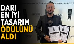 Cüneyt Darı, en iyi tasarım ödülünü aldı