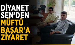 Diyanet Sen’den Müftü Başar'a ziyaret