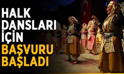 Halk dansları için başvuru başladı