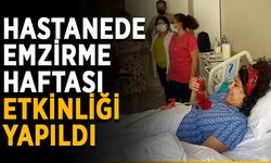 Hastanede emzirme haftası etkinliği yapıldı