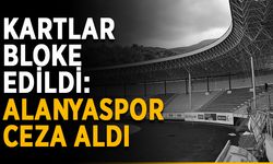 Kartlar bloke edildi: Alanyaspor ceza aldı