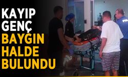 Kayıp genç baygın halde bulundu