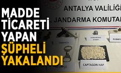Madde ticareti yapan şüpheli yakalandı