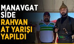Manavgat-Side rahvan at yarışı yapıldı