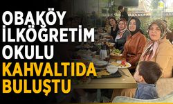Obaköy İlköğretim Okulu kahvaltıda buluştu