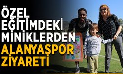 Özel eğitimdeki miniklerden Alanyaspor ziyareti