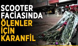 Scooter faciasında ölen liseliler için karanfil