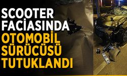 Scooter faciasında otomobil sürücüsü tutuklandı