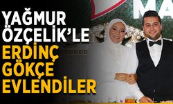 Yağmur Özçelik'le Erdinç Gökçe evlendiler