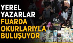 Yerel yazarlar fuarda okurlarıyla buluşuyor