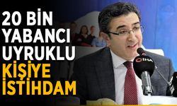 20 bin yabancı uyruklu kişiye istihdam