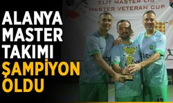 Alanya Master takımı şampiyon oldu