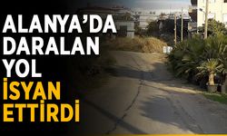 Alanya’da daralan yol isyan ettirdi