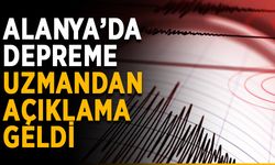 Alanya’da depreme uzmandan açıklama geldi