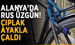 Alanya’da Rus kadının bisikleti çalındı