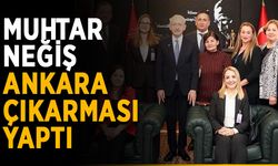 Alanya’nın kadın muhtarı Ankara çıkarması yaptı