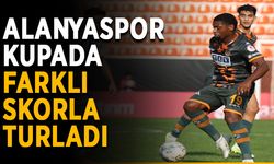 Alanyaspor kupada farklı skorla turladı