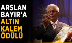 Arslan Bayır’a Altın Kalem ödülü